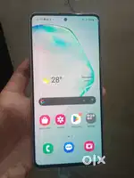 Samsung note 10 lite 4g all original hai indisplay fingerprint working