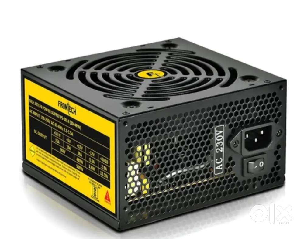 Frontech pro 1000 500w psu power supply with 3 years warranty and bill