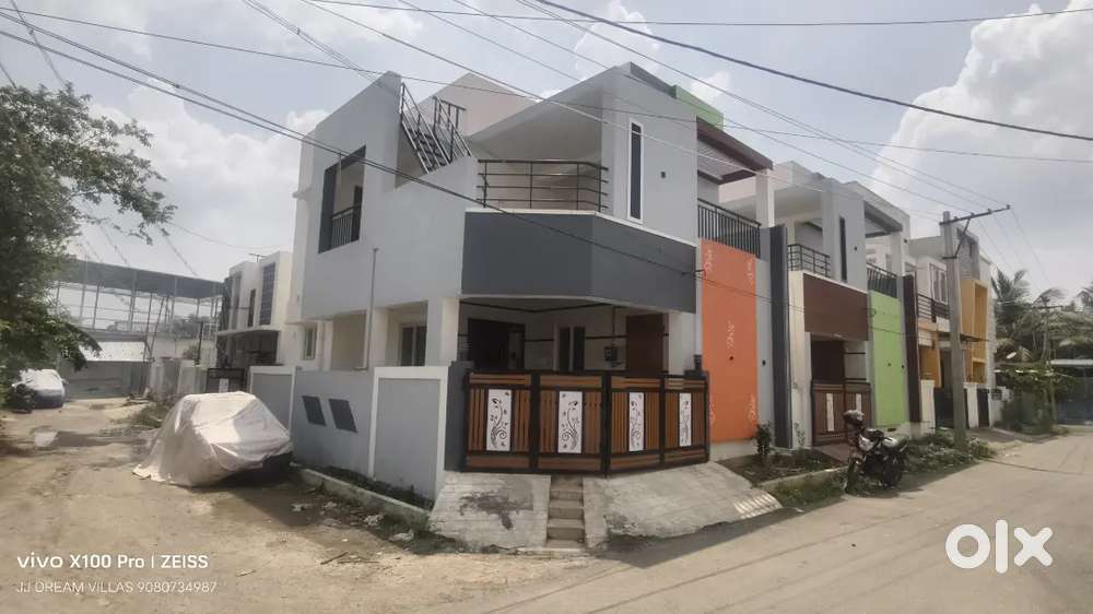 Jibu 2bhk duplex house vinayagapuram near prozone mall saravanmpatti