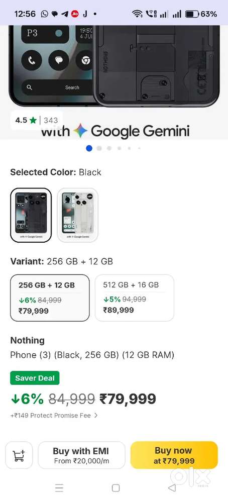 Seal Pack Nothing phone 3