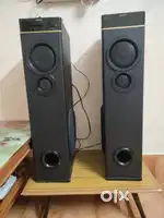 Philips SPA9080B Bluetooth Multimedia Tower Speakers with Powerful 80W