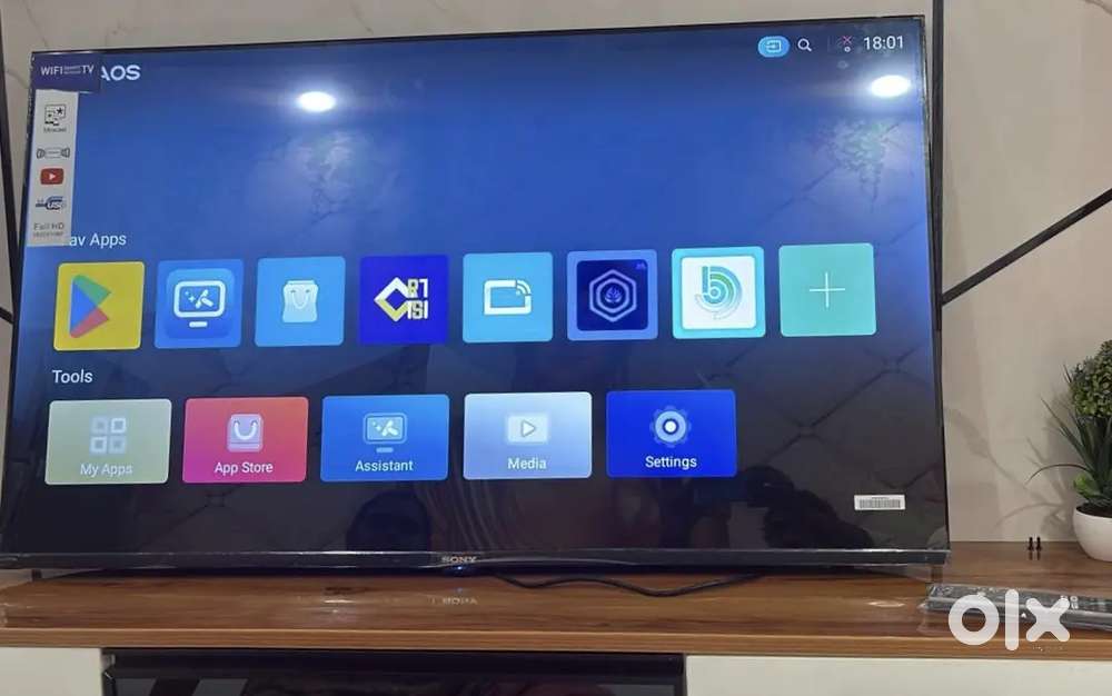 32 inch sony smart Android frameless oled 4k 3yr display waranty 8500