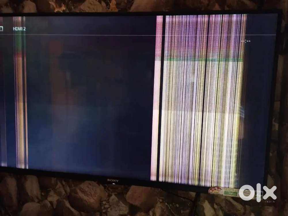 Sony TV 43 inch display problem