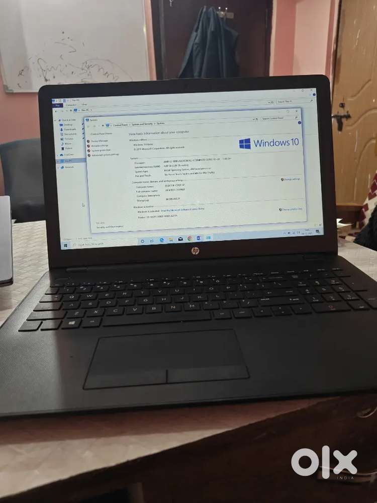 HP laptop 512gb HD 4GB Ram