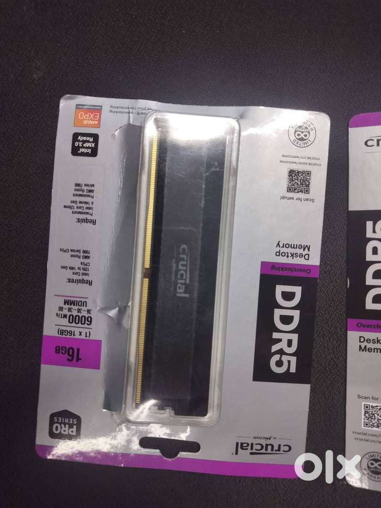 Brand new — 32GB (2×16GB) DDR5 RAM — Unopened