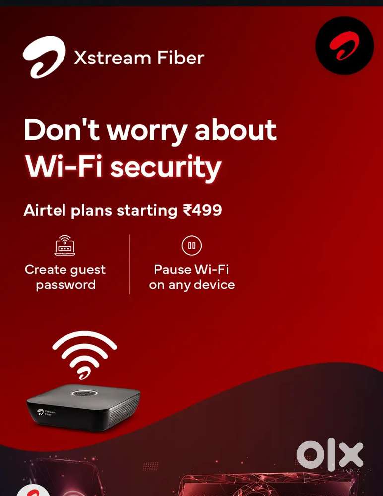AIRTEL Xtreme fiber wifi