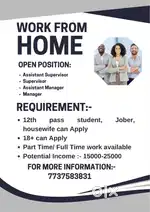 Work from home opportunity