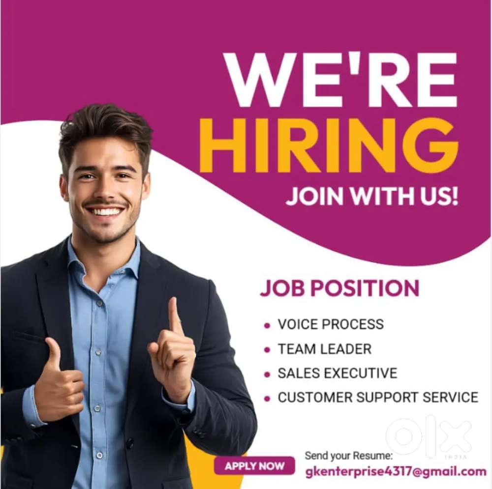 WANTED FRESHER AND EXPERIENCE CANDIDATES