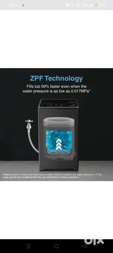 Whirlpool washing machine