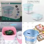 Foldable washing machine