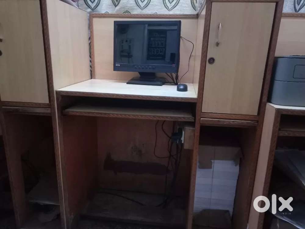 Computer cum study Table made with water proof heavy board