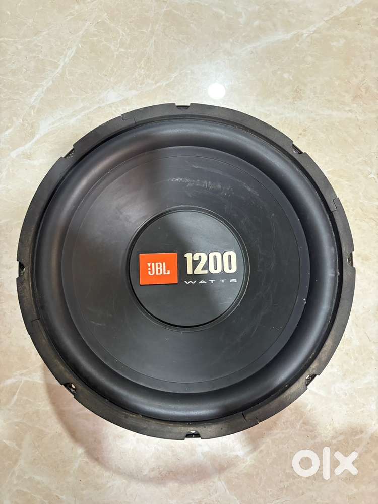 Jbl 1200w subwoofer with amplifier 4200w