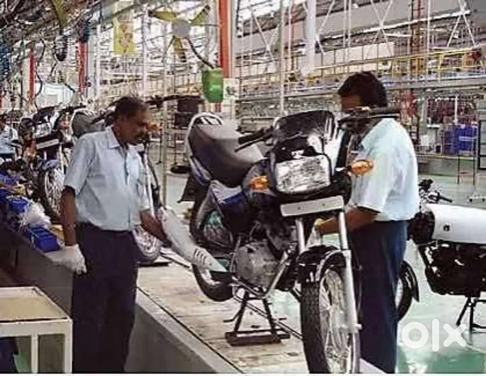 We are hiring for manufacturing company