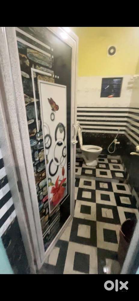 1RK with AC - semi furnished near new town, saltlake, biswa bangla