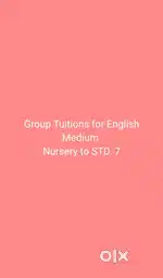 Group Tuitions for English Medium