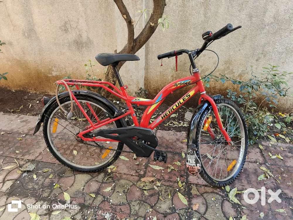 A good condition cycle for a girl ...red and black colour..
