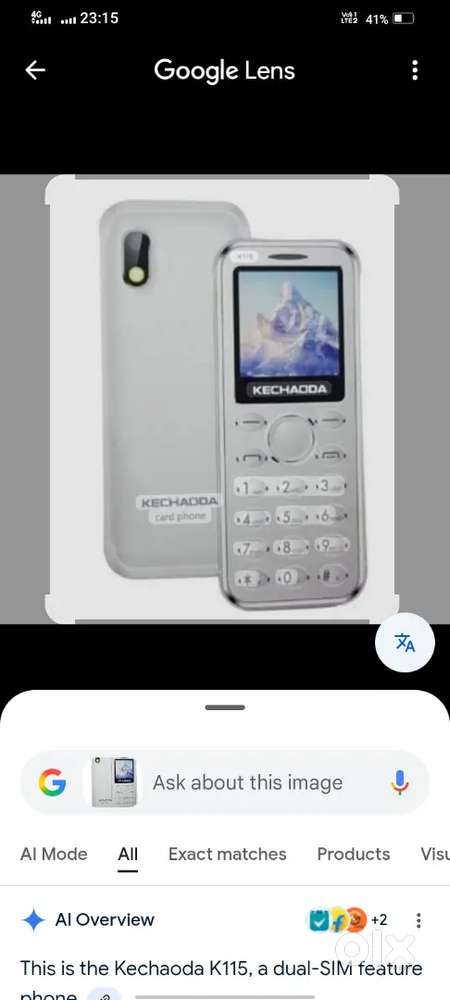 Kechoda mobile 2 sim and memory card system and blutooth system  hai