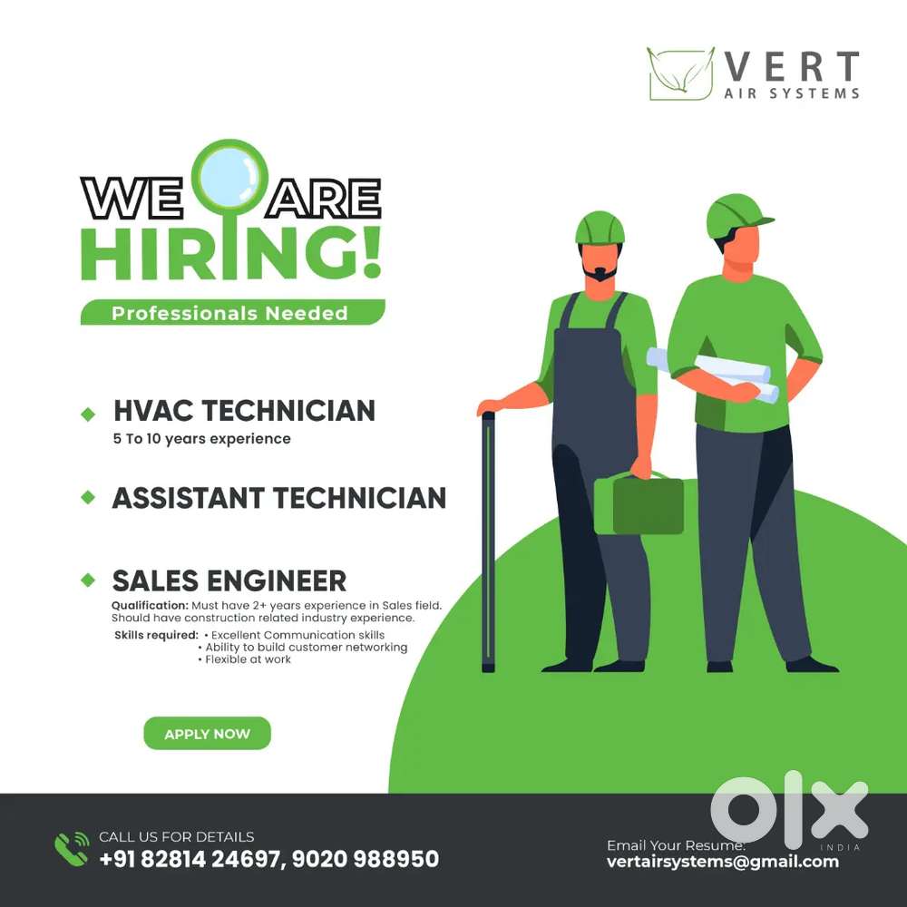 Experienced candidates only
