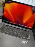 MacBook Pro 16inch with touchbar