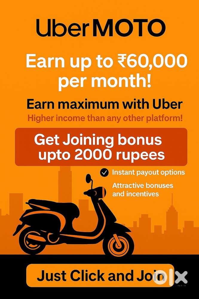 Uber moto free joining