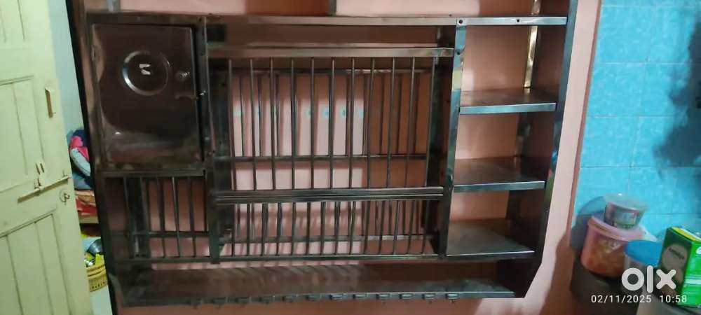 Kitchen Storage and Utensils Rack