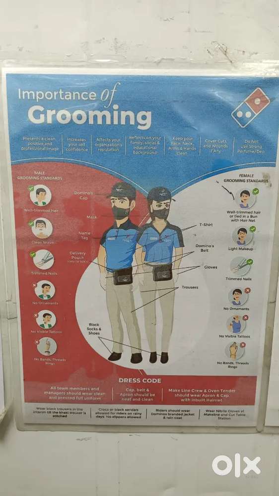 Rider required at Dominos