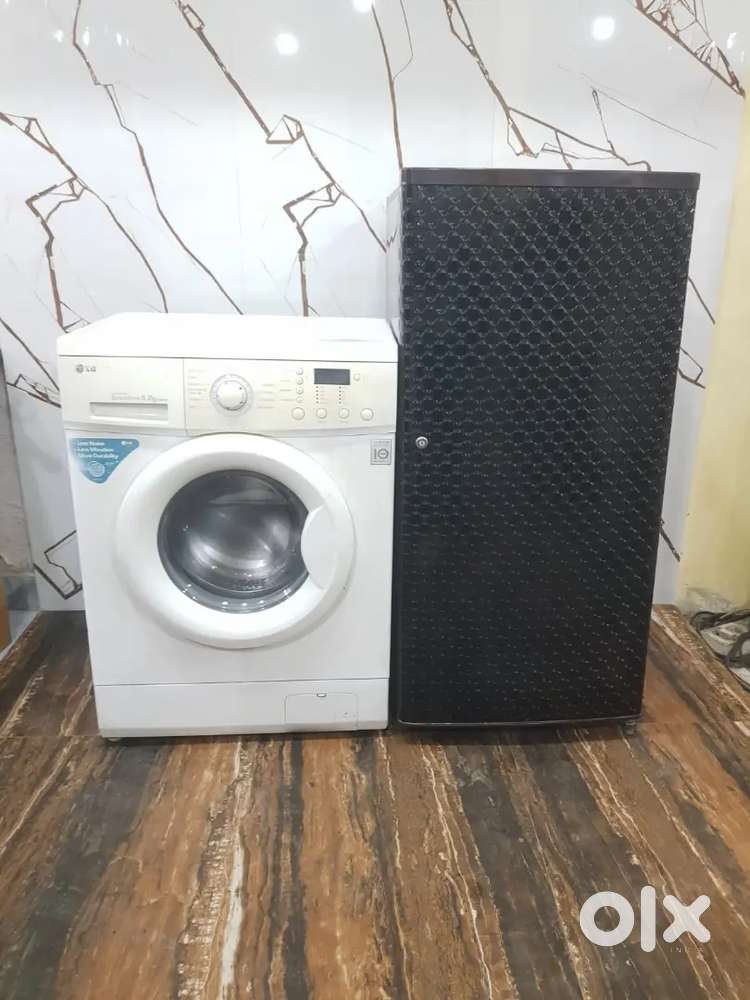 Lg automatic washing machine & kelvinator single door refrigerator*/*