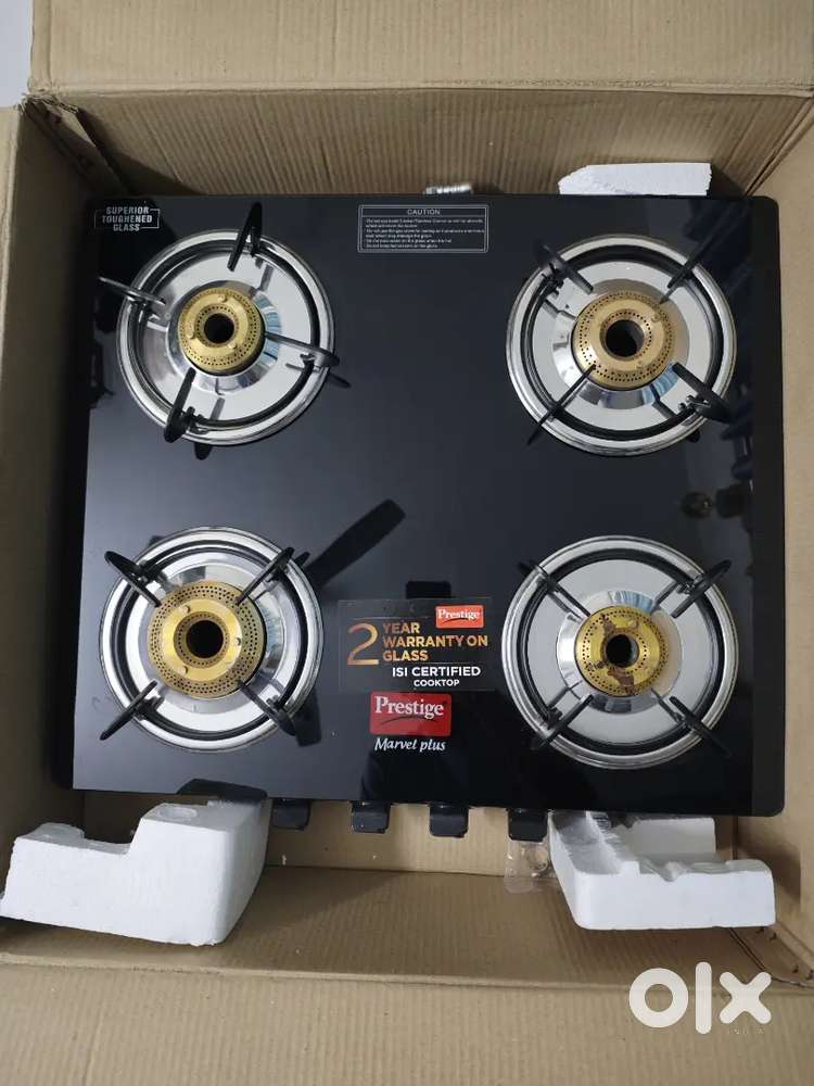 Prestige 4 burner gas stove