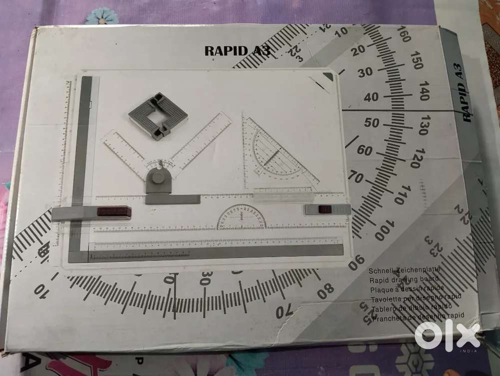 RAPID A3 GEOMETRICAL INSTRUMENTS/ BLU RAY & HOLLYWOOD DVDS
