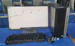 HP ProDesk i7-8th Desktop with 23inch Dell IPS monitor Wireless K+M