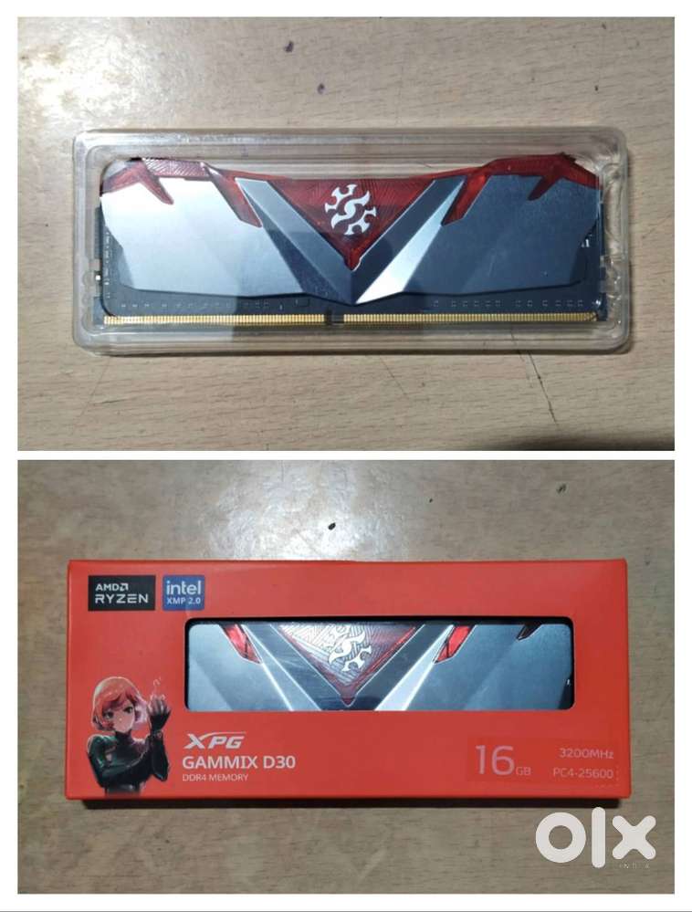 Intel xmp 2.0 XPG Gammix D30  DDR4 16GB RAM 3200MHz