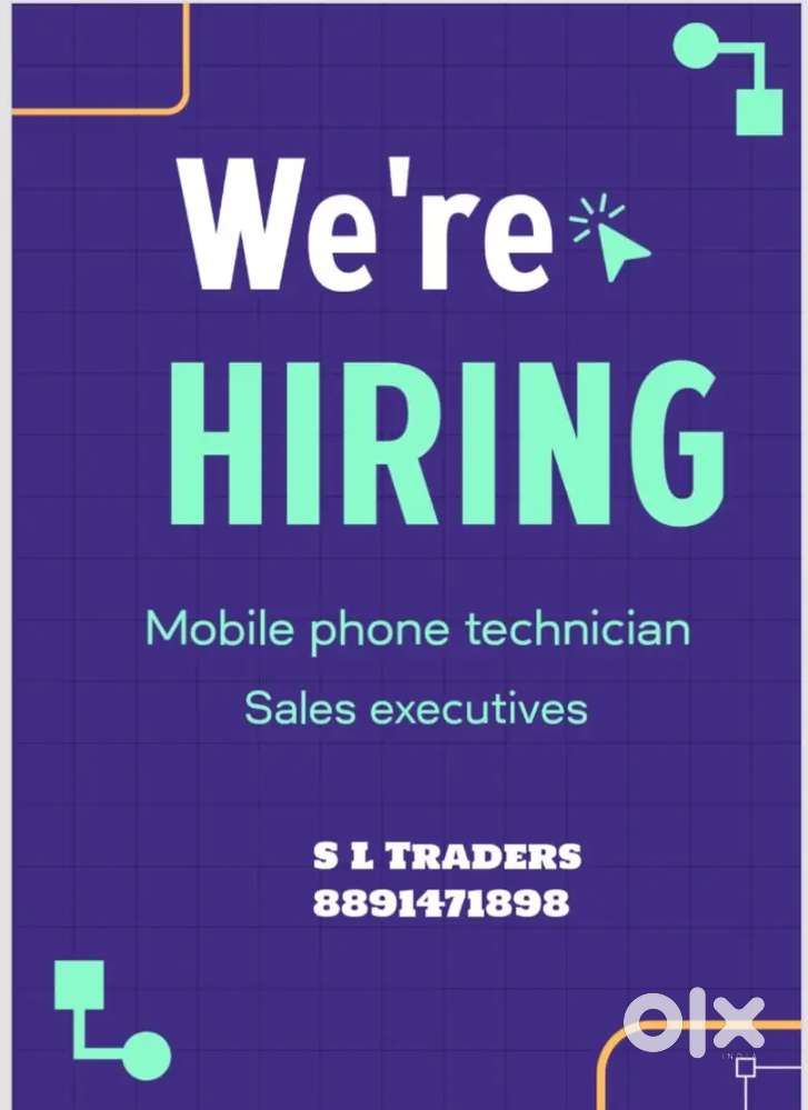 Sales executives for mobile phone shop