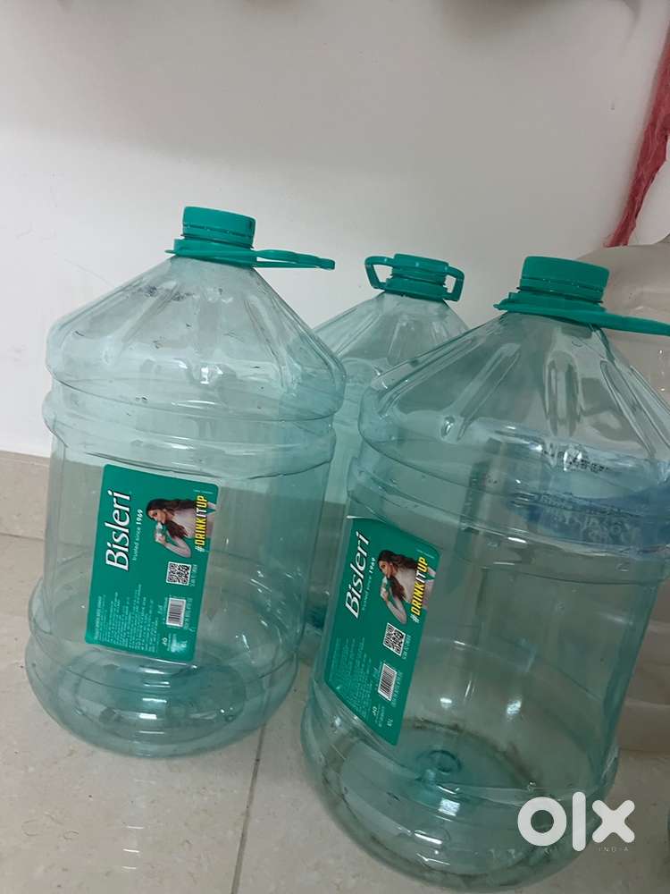 Bisleri 10L Empty Water Cans – Clean & Reusable (with caps)