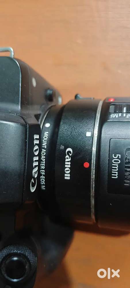 Cannon m50 with 50 mm lens
