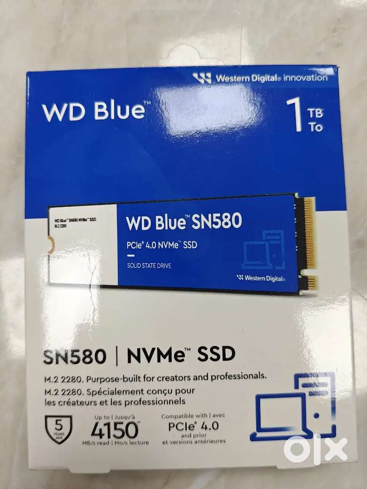 1 TB WD M.2 SSD