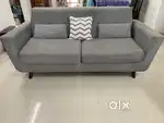 Castello three seater sofa in Gravel grey color