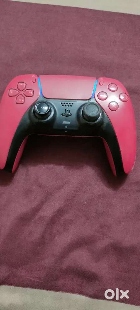 Ps5 controller in red  colour