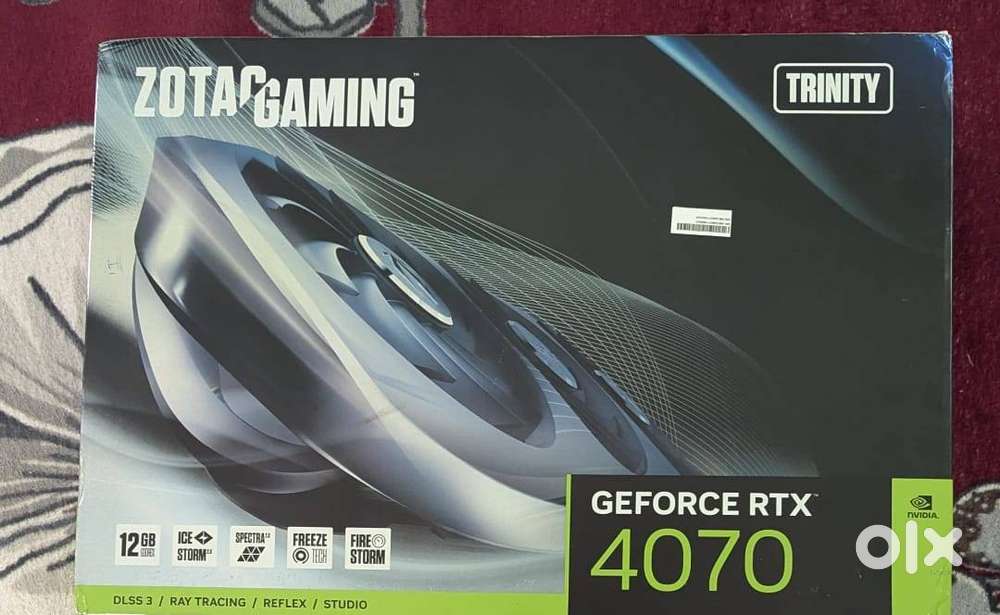 Zotac GAMING Trinity RTX 4070 12gb Graphic card  gpu