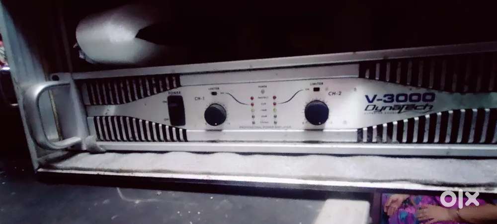 Dj sale top 2226 p audio dynatech amp flight case stabilizer 5kw