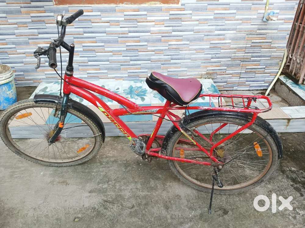 Lal Rang ki cycle picnic mein bahut acchi condition mein hai kya aap