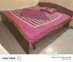 Double bed without box