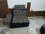 2+1+1 seeter sofa, wooden cupboard, and dressing table