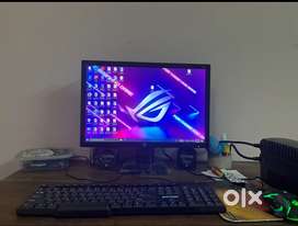 Hp desktop and Printer