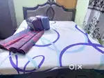 2 wooden cot