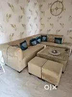 7 Seater Sofa Set with Center Table