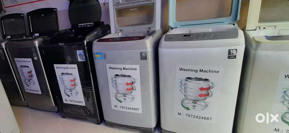 Rent and selling washing machine 5 year's warranty