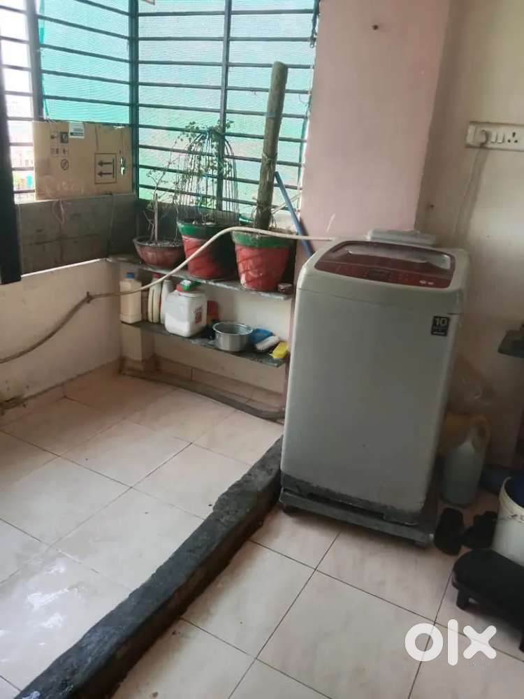 2 BHK flat for sale semi furnished near Madhav School