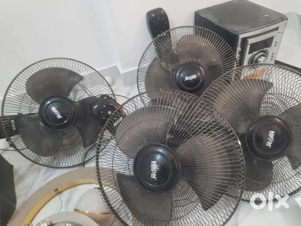Wall fan good condition 4 pice