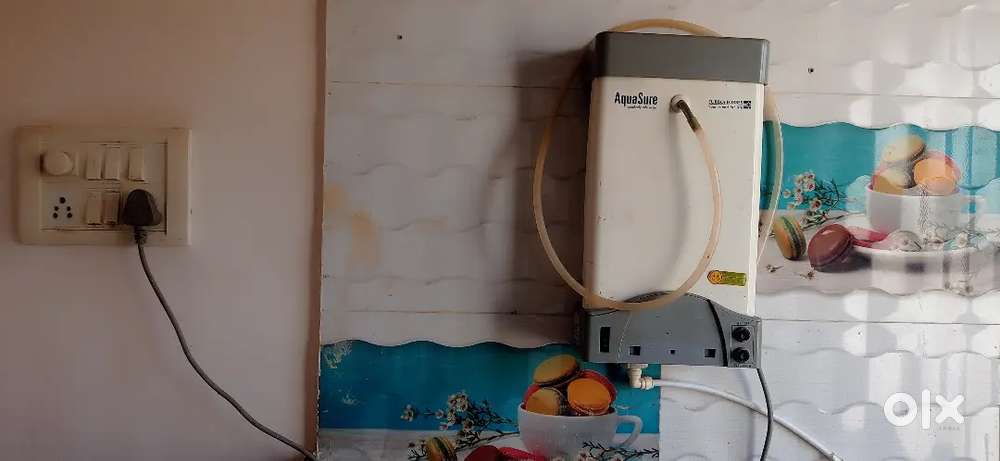 Water filter and induction