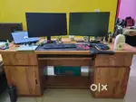 Computer table with storage 180 * 75 cm